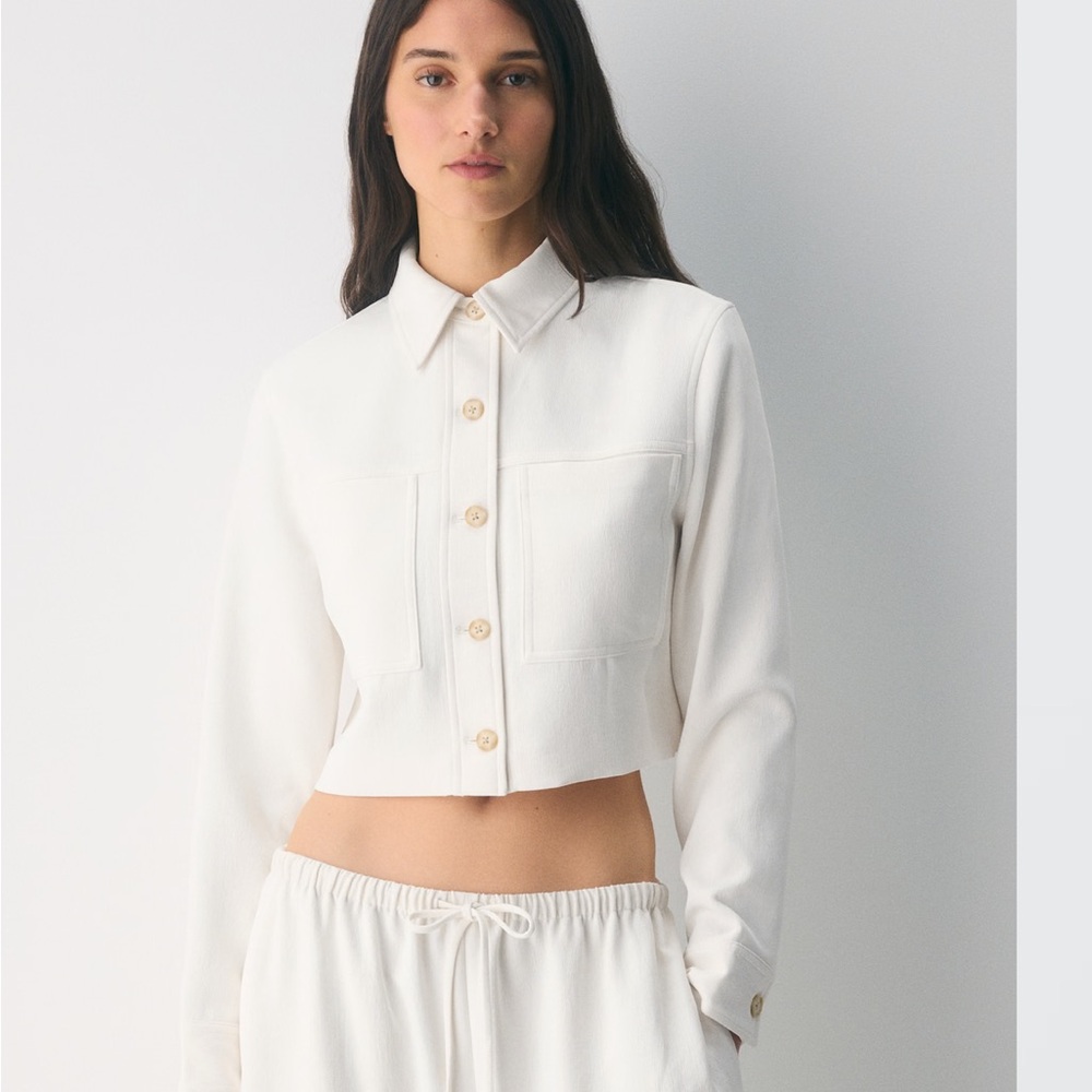 Aritzia Wilfred Little Cropped Jacket - Crepette